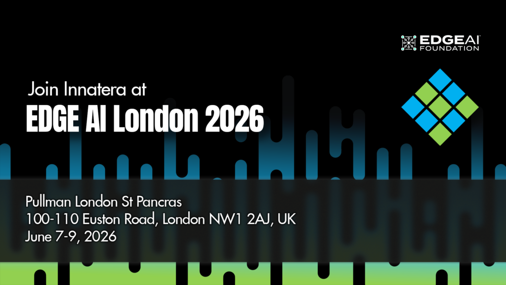 Innatera takes part in Edge AI London 2026: 8-9 June